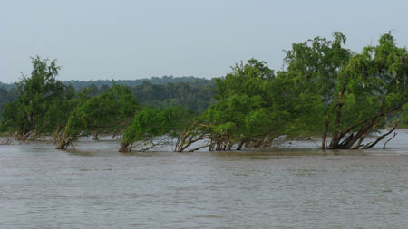 The Mekong after the rainy season